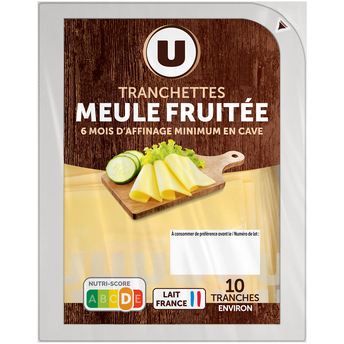 Image de U
Fromage au lait pasteurisé meule fruitée 33% de MG