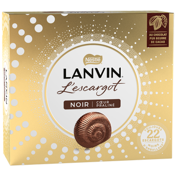Image de Escargots au chocolat noir LANVIN