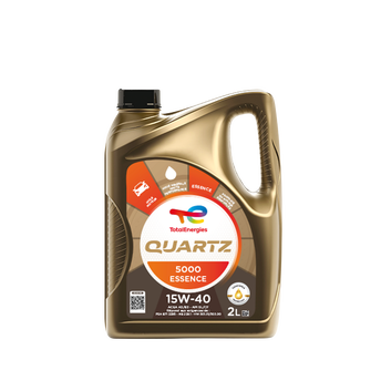 Image de Huile TOTAL quartz 5000 15w40 essence 2l