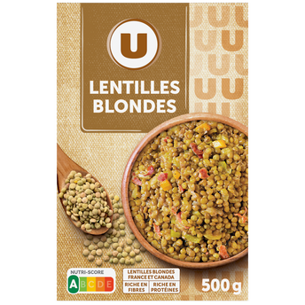 Image de U
Lentille blondes, étui de