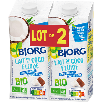 Image de Lait de coco bio BJORG