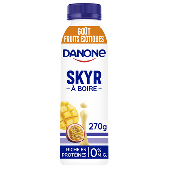 Image de Skyr à boire fruits exotiques 0% mg DANONE