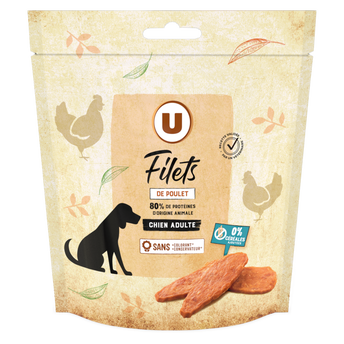 Image de U
Friandises Filet de poulet pour chien