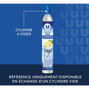 Image de U
Recharge De Gaz Pour Machines À Eau