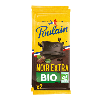 Image de Tablette Chocolat Noir Bio POULAIN