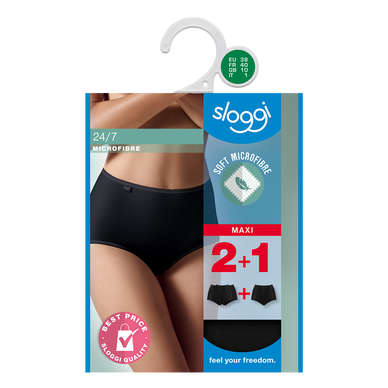 Slip femme ligne micro 2 1 maxi SLOGGI Super U Hyper U U Express www ursesu