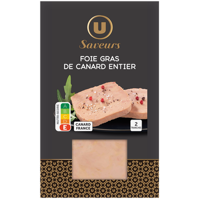 Test U Saveurs Foie gras de canard entier mi-cuit - foie gras - UFC-Que  Choisir