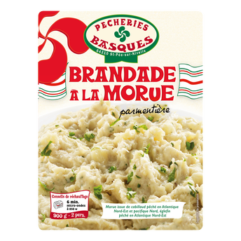 Image de Brandade de morue parmentier PECHERIES BASQUES, x6