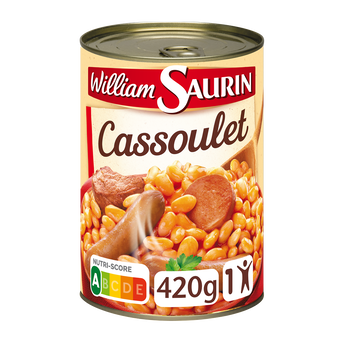Image de Cassoulet mitonné WILLIAM SAURIN, boîte de