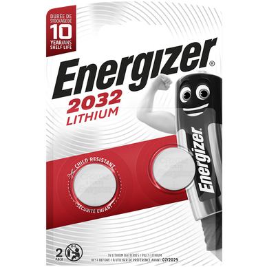 Piles Energizer miniatureature lithium cr2032 2 unités - Super U