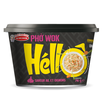 Image de Hello wok nouilles de riz ail onion ACECOOK
