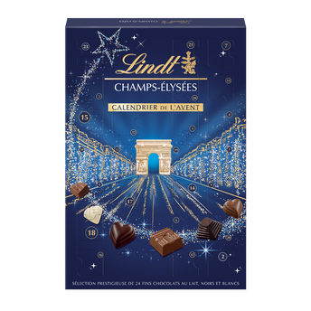 Image de Calendrier de l'avent chocolat Champs Elysées LINDT