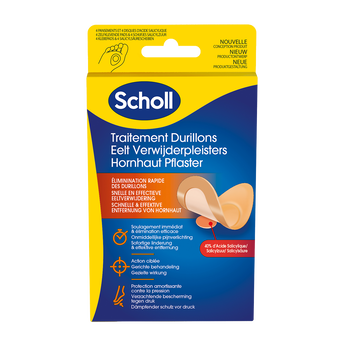Image de Pansements coricides pour durillons SCHOLL, x4