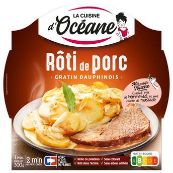 Image de Rôti de porc et gratin dauphinois LA CUISINE D'OCEANE