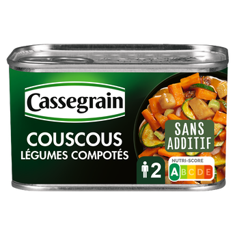 Image de Légumes compotés pour couscous CASSEGRAIN - Boîte de
