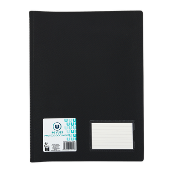 Image de U
Protège-documents A4 40 vues