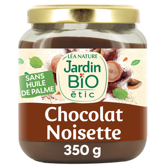 Image de Pâte à tartiner aux noisette chocolat JARDIN BIO
