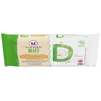 Image de U TOUT PETITS BIO
Lingettes bébé visage et mains