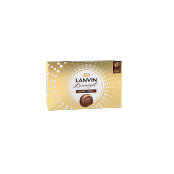 Image de L'escargot au chocolat noir LANVIN, boîte de