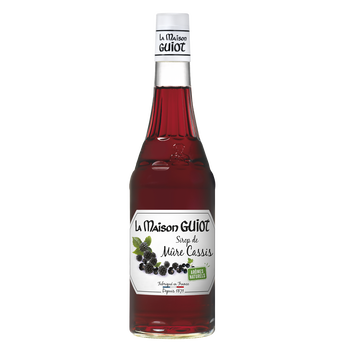 Image de Sirop de mûre et cassis LA MAISON GUIOT, bouteille de