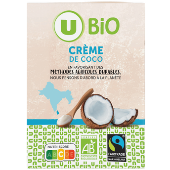Image de U BIO
Crème de coco briquette