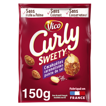 Image de CURLY sweety cacahuètes caramelisée pointe de sel