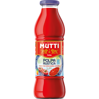 Image de Polpa (tomates concassées) rustica MUTTI bouteille