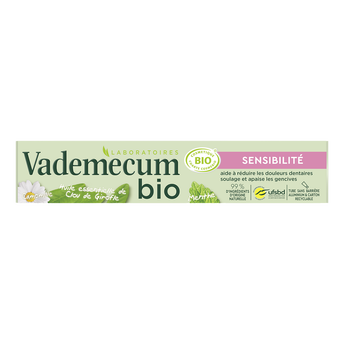 Image de Dentifrice sensibilité girofle/menthe VADEMECUM