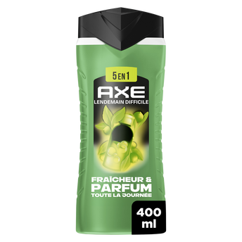 Image de Gel douche AXE homme 5-en-1 lendemain difficile