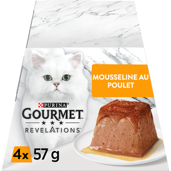 Image de Sachets fraîcheur pour chat REVELATIONS Mousseline au Poulet GOURMET