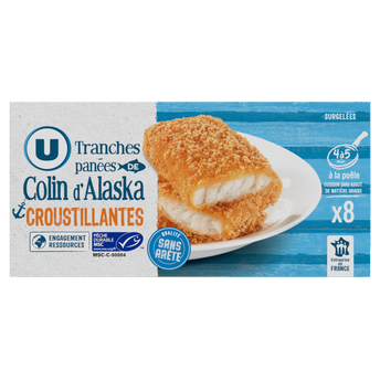 Image de U
Panés de colin d'Alaska  8 unités