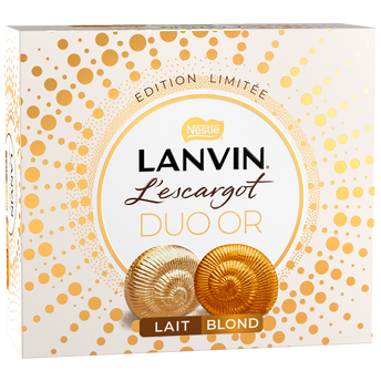 Image de l'Escargot chocolat Edition Limitée Duo Or LANVIN