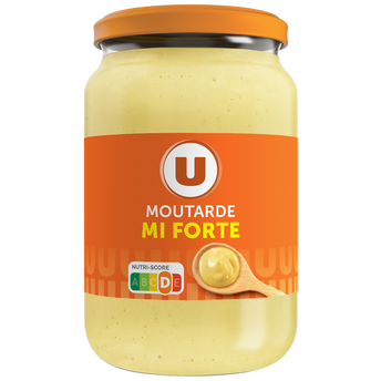 Image de U
Moutarde mi-forte bocal atlas de 37cl