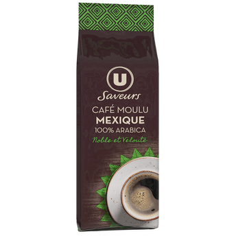 Image de U SAVEURS
Café moulu Mexique