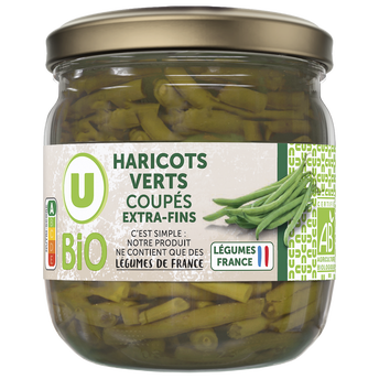 Image de U BIO
Haricots verts extra fins U BIO bocal 37cl