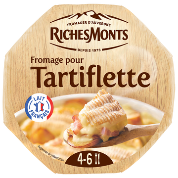 Riches Monts Fromage Pour Tartiflette Nature Riches Monts - 450g