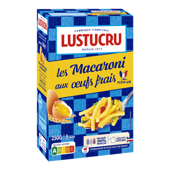 Image de Macaronis aux oeufs LUSTUCRU