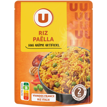 Image de U
Riz paëlla sachet micro-ondable 2'