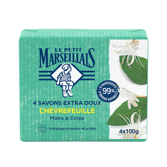 Image de Savon chèvrefeuille LE PETIT MARSEILLAIS