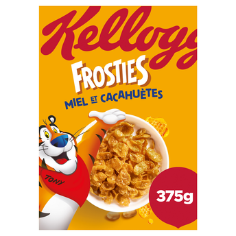 Image de Céréales FROSTIES miel et cachuètes Kellogg's, paquet