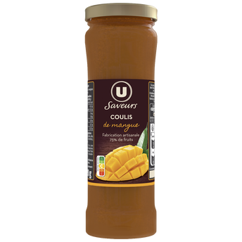 Image de U SAVEURS
Coulis de mangue  bocal
