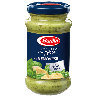 Sauce pesto alla génovèse BARILLA "Saveur année 2005" 190g ...