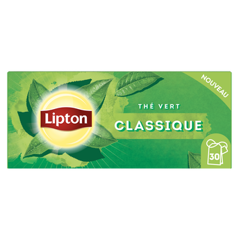 Image de Thé vert classique LIPTON, sachets x30