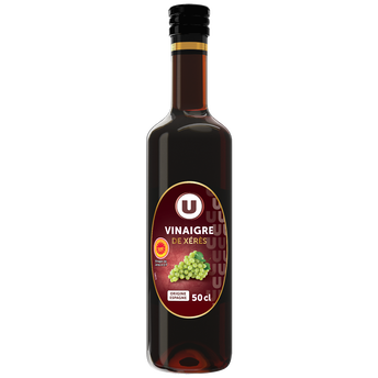 Image de U
Vinaigre de vin Xérès bouteille en verre de