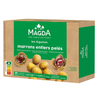 Magda Marrons Entiers Pelés Magda, 400g