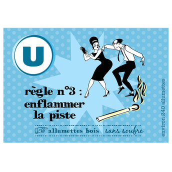 Image de U
Allumettes boîte de