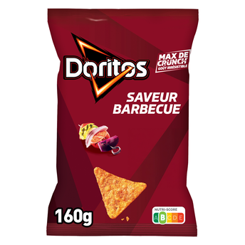 Image de Chips tortillas de maïs DORITOS saveur barbecue, paquet