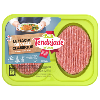 Image de Haché de veau, TENDRIADE, France, 2 pièces, barquette