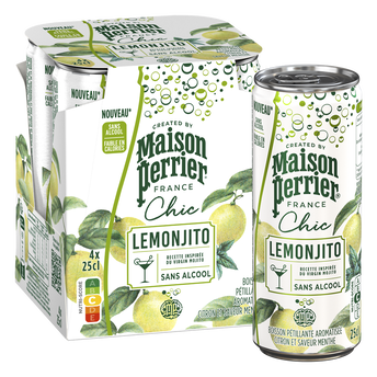 Image de Boisson Gazeuse aromatisée Lemonjito MAISON PERRIER CHIC