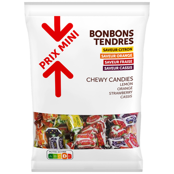Image de Bonbons tendres à macher PRIX MINI sachet